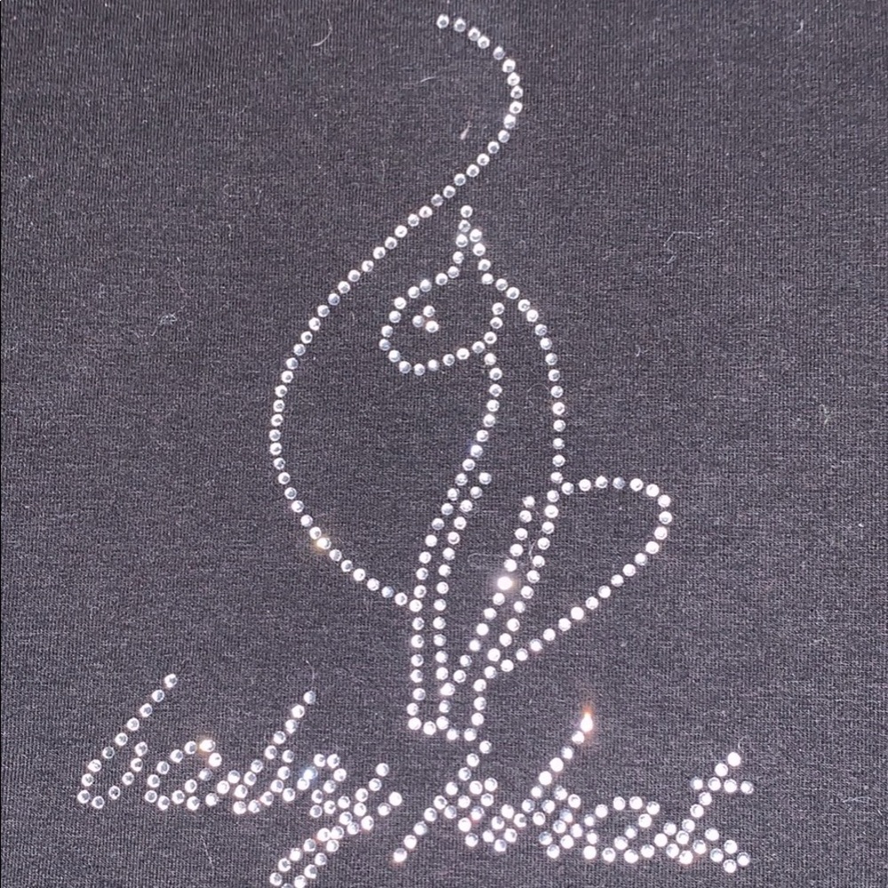 baby phat cropped t shirt